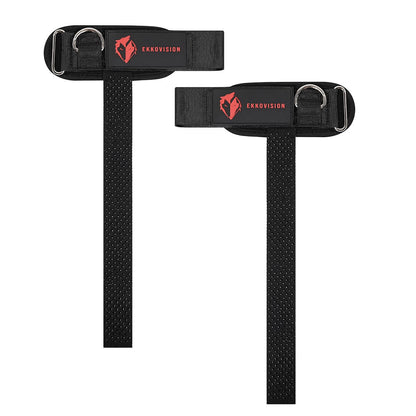 🏋️‍♀️Anti-Slip Cotton Weightlifting Straps with Cushioned Wrist Cuff