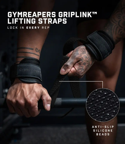 🏋️‍♀️Anti-Slip Cotton Weightlifting Straps with Cushioned Wrist Cuff